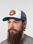 Бейсболка STETSON арт. 7761180 TRUCKER CAP GOLF CLUB (синий / белый)